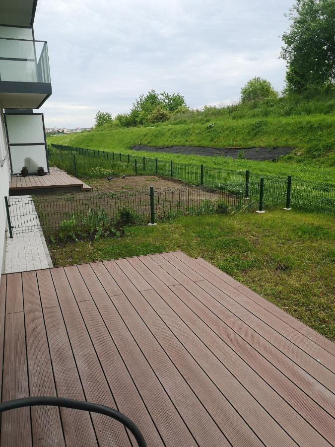 Apartament z tarasem i ogrodem blisko centrum Gdańsk Eksteriør bilde